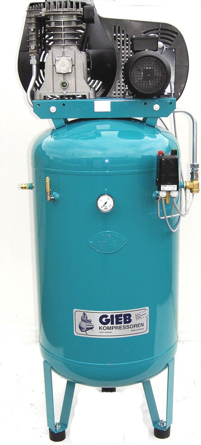 Gieb Kompressor 600/270-11-stehend 2Zylinder 3,0KW 400 V