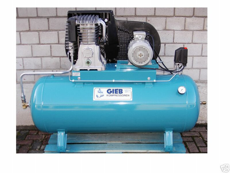GIEB - Kompressor 850/270-11-liegend 5,5 KW 400 V