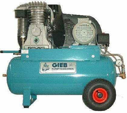GIEB -Kompressor 850/90-11- 5,5 KW / 400 V fahrbar
