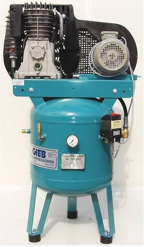 Gieb Kompressor 850/90-11-stehend 2-Zylinder 5,5KW / 400 V