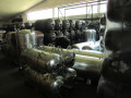 Druckluftbehälter Kompressorenkessel 90 Ltr 11 bar - fahrbar - verzinkt