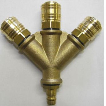 Druckluft Verteiler Y-3-fach - steckbar