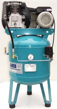 Gieb Kompressor 420/90-11-D-stehend 2-Zyl. 2,2 KW 400 V - Zweizylinder
