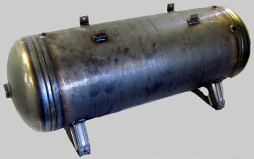 Druckluftbehälter Kompressorenkessel 60 Ltr 15 bar - fahrbar