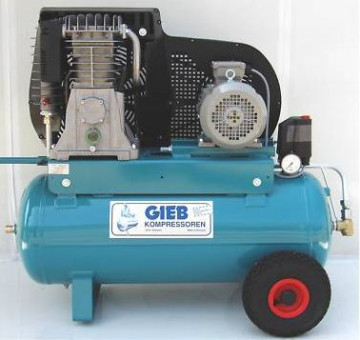 Kompressor 700 / 90 - 15 fahrbar 4,0 KW - 400 V