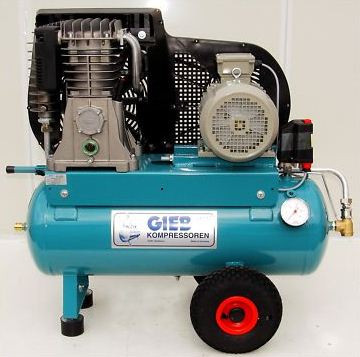GIEB -Kompressor 750/60 - 15 - 5,5 KW fahrbar 400V