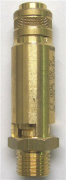 Sicherheitsventil f. Kompressor 11 bar TÜV geprüft