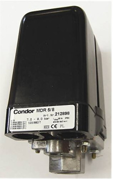 CONDOR - Druckschalter MDR 5/8 f. Wasser + Luft